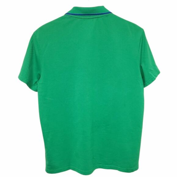 Ralph Lauren Sport Performance Green Polo Shirt Italia Crest Big Pony Size L - Picture 3 of 10